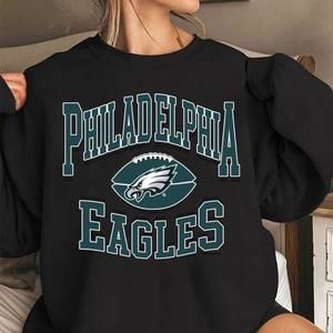Philadelphia Eagles 1996 Black Crewneck Team Unisex Football Fan Sweatshirt